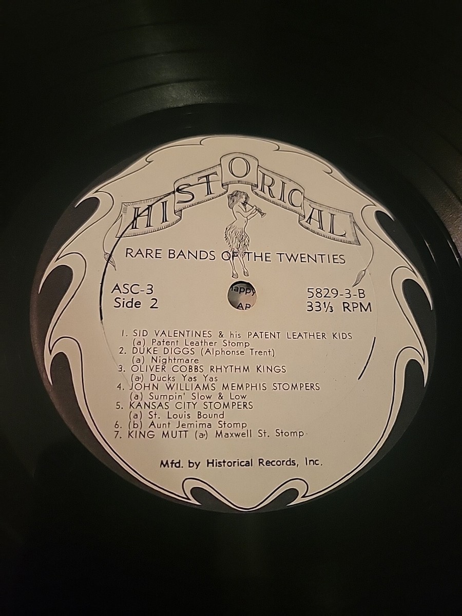 RARE BANDS OF THE TWENTIES 1927-1929- LP | eBay
