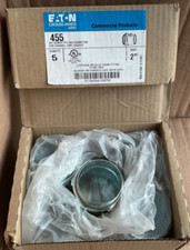 Eaton 455- 2” Set Screw Type Box Connector -5 Per Box New