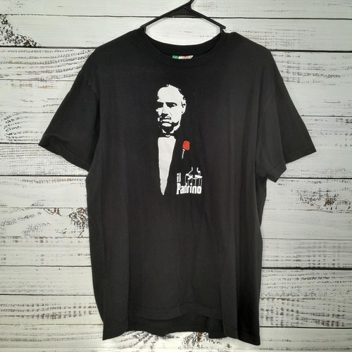 Pate T-Shirt Herren 2XL schwarz Grafik Filmklassiker Marlon Brando Il Padrino