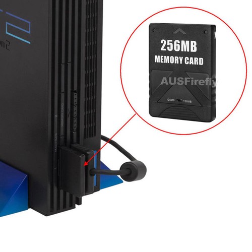 For Sony PS2 Playstation 2 Memory Card Data Save Pack 256MB 128MB - Picture 5 of 11