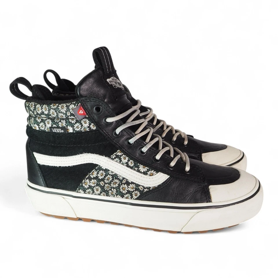 Vans SK8-Hi MTE 2 "Black Floral" Outdoor Waterproof Shoes Men's 9.5 Women's 11 - Image 4 of 4