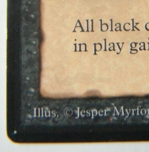 BAD MOON : MTG : BETA : 1993 : WOTC : GOOD : SEE PHOTO'S - Bild 6 von 11