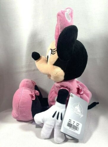 NEW DISNEY STORE PINK MINNIE FLEECE THROW BLANKET 50" X 60" AND PLUSH - Picture 7 of 12