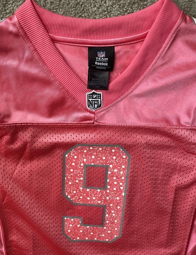 NFL TEAM APPAREL WOMEN'S DALLAS COWBOYS PINK JERSEY ’ SZ-LG-FREE SHIP - Picture 2 of 3