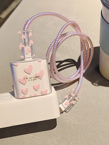 For iPhone 18w/20w Charger Protective Case Head Data Cable Protector Cover Shell - Picture 10 of 20