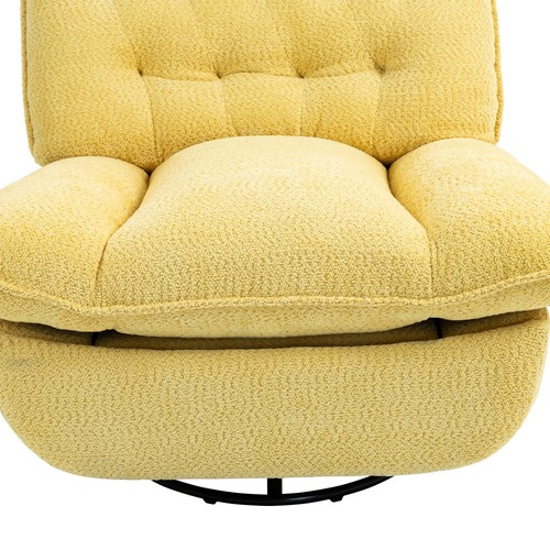 360° Swivel Recliner Adjustable Chair Chenille - Comfort and Style Combined - Picture 42 of 92