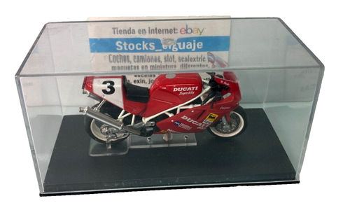 IXO ALTAYA 1/24 DUCATI 851 SUPERBIKE 1990 RAYMOND ROCHE STOCKS EL GUAJE - Imagen 4 de 4
