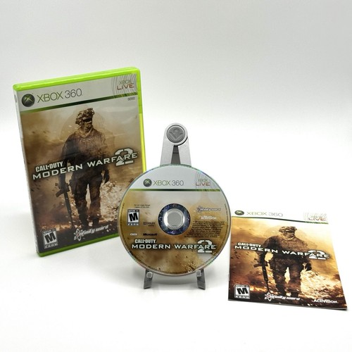 Call of Duty Modern Warfare 2 360 CIB Microsoft Xbox, 2009 Complete In Box Works