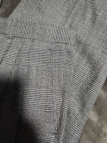 Bachrach Casual Dress Pants Gray 100% Wool Men's Size 36 x 30, EUC - Picture 6 of 10