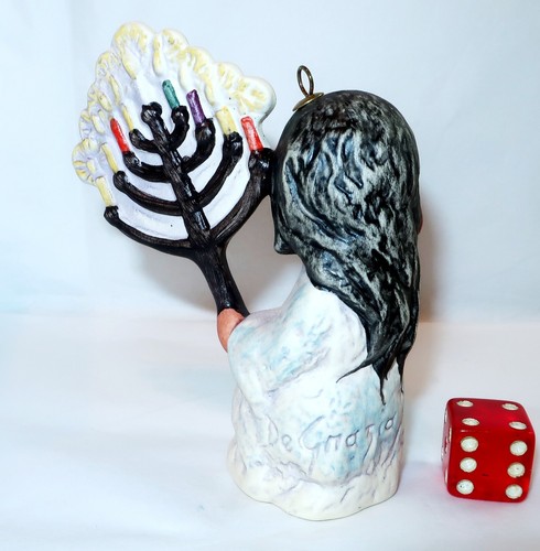 Goebel DeGrazia Annual Ornament 2008 FESTIVAL OF LIGHTS #102810 Lover Gift - Picture 4 of 5