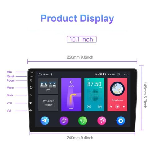 9" Android 13.0 Car GPS Navi Car Stereo Radio Player For Ford Escape 2007-2012 - Picture 12 of 17