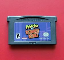 Mario vs Donkey Kong Game Boy Advance Nintendo GBA Authentic Saves Platformer