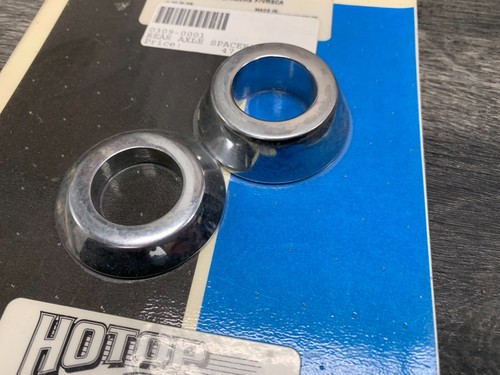 Harley Davidson Drag Specialties F/CRSCA VROD Rear Axle Spacers #132 * - Picture 3 of 4