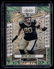 2023 Panini Absolute #160 Bryan Bresee Green Waves #/50