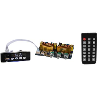 TPA3116 4.2 Bluetooth 2.1 50W x 2 + 100W Amp Board with FM AUX-In and USB Media