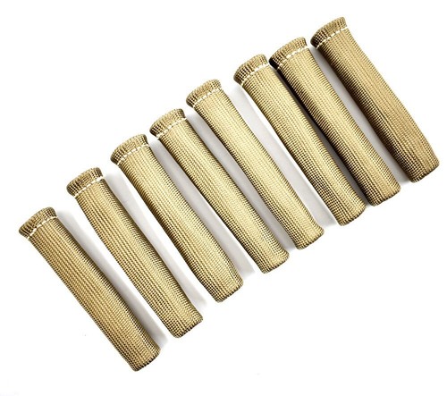8Pcs Spark Plug Wire Boots Heat Shield Protector Sleeve Sbc Bbc Titanium 1800° - Picture 4 of 9