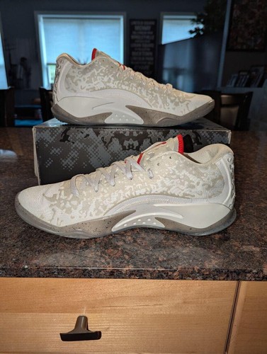 Nike Air Jordan Zion 3 Fresh Paint White Varsity Red Grey DR0675-106 Herren Größe 12 - Bild 5 von 12