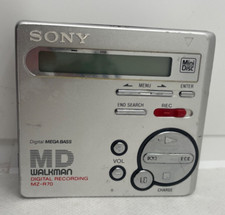 Vintage Retro SONY WALKMAN MD MINIDISC PLAYER/RECORDER MZ-R70 PARTS REPAIR