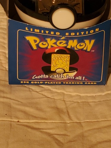 Pokemon Jigglypuff 23k Gold Sammelkarte 1999 MIT OVP BURGER KING - Bild 2 von 12