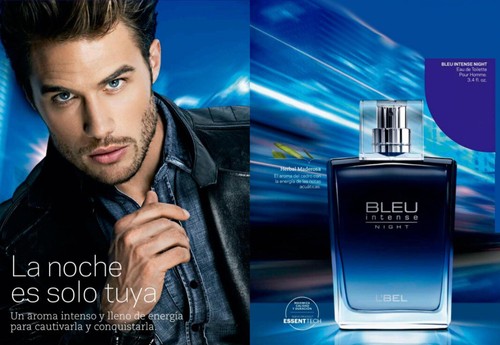 L'Bel BLEU INTENSE NIGHT Eau de Toilette 100ml 3.4 fl oz LBEL New Presentation - Picture 4 of 9