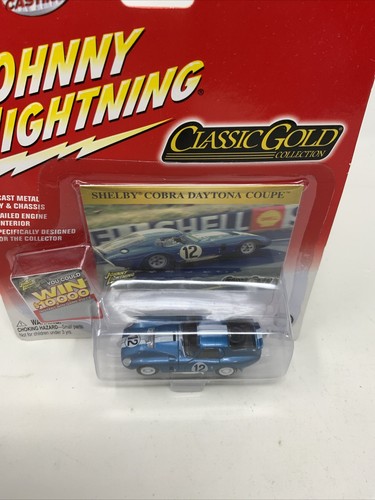 JOHNNY LIGHTNING CLASSIC GOLD COLLECTION Shelby Cobra Daytona Coup MISB - Picture 12 of 12