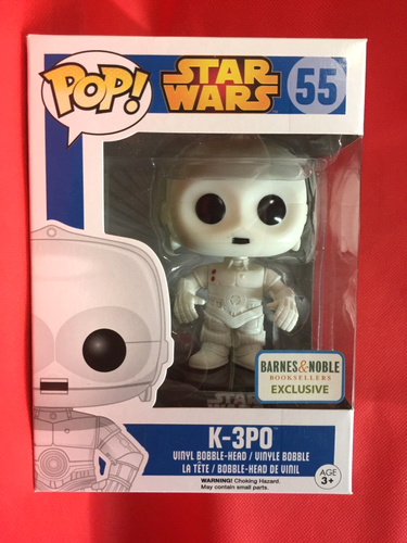 STAR WARS K-3PO FUNKO POP! #55 Barnes & Noble Exclusive NEW - Picture 2 of 7