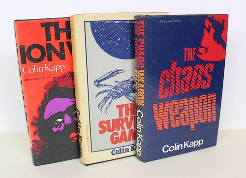Colin Kapp ION WAR SURVIVAL GAME CHAOS WEAPON 1st Editions Hardbacks Wrappers - Picture 1 of 10