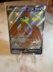 Cramorant V SWSH086 Shiny Holo - 2021 Pokemon Shining Fates NM