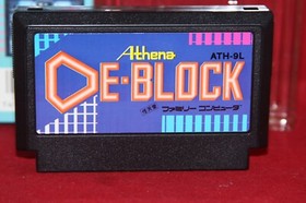 De-Block (Nintendo Famicom, 1991) Authentic Game Cartridge, CIB