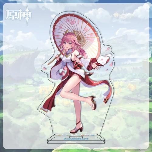 Anime Genshin Impact Yae Miko Collect Modellino da scrivania regalo cosplay #12 - Foto 2 di 3