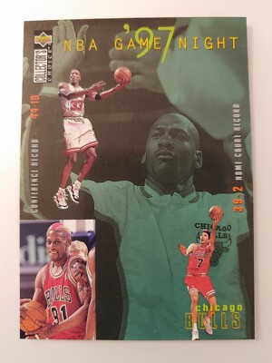 ＠NBA ジョーダン コメモラティブカード (UPPER DECK 1997) Amazon.com: Michael Jordan Basketball Card (Chicago Bulls