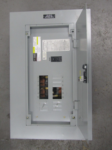 😏GE 225 AMP MAIN BREAKER PANELBOARD/W 175 AMP MAIN BREAKER 208Y/120VAC 3 PHASE - Picture 3 of 6