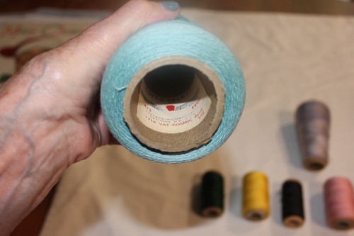 7 Spools Lot Vintage Star Mercerized Orchard Bedford Super DelRay 1950s possibly - Picture 7 of 8