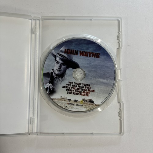John Wayne A Life in Movies 5 Films (DVD) Lucky Texan Man From Utah NTSC R4 - Picture 3 of 5