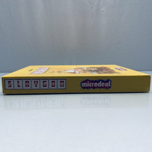 Slaygon - Microaffare - Atari ST - Scatola grande - Completo - CIB - Foto 3 di 5