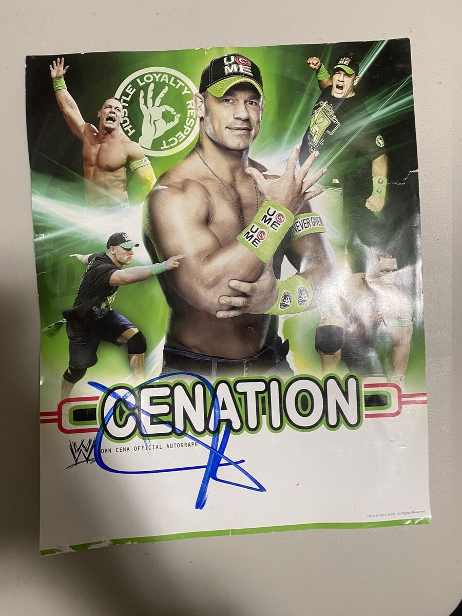 John Cena 2014 WWE Official Autograph cenation | eBay John Cena 2014 WWE Official Autograph cenation | eBay
