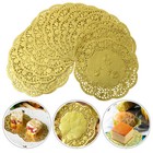 100 PCS Cake Oil Absorbing Doilies for Dessert Trays