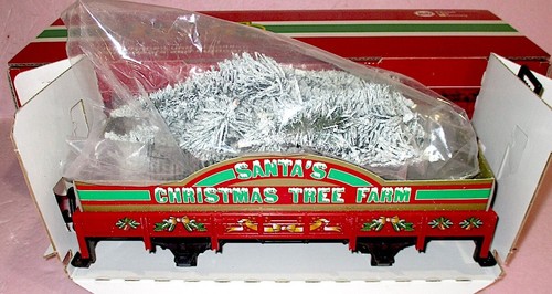 LGB 42103 Weihnachtszug SANTA'S TREE FARM Gondel mit Bäumen Spur G NEU IM KARTON - Bild 2 von 4