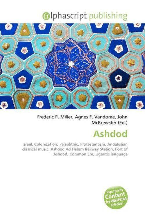 Frederic P. Miller (u. A.) | Ashdod | Taschenbuch | Englisch | Ean