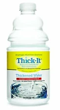 Thick-It AquaCareH2O Unflavored Thickened Water 64oz. Honey Consistency -4/Case