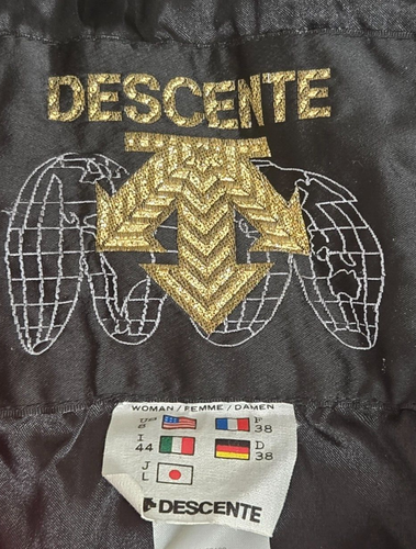 Vintage Descente Women's Size 8 Ski Coat Jacket Red Long Sleeve w/vents - Picture 6 of 12