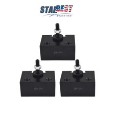 BXA #4 250-204 Quick Change Tool Post 10-15" Heavy Duty Boring Bar Holder 3Pcs