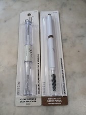 2x  E.L.F.  Neutral Brown Instant Lift Brow Dual Pencil + Clear Brow Mascara