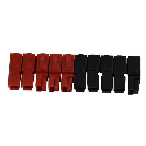 High Performance Marine Connector Set in Red and Black with High Voltage Rating - Afbeelding 6 van 12