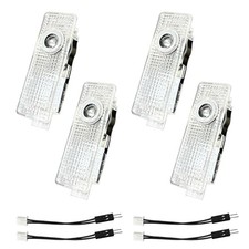 2025 4 PCS No Fade LED Welcome Light HD Car Door Shadow Projector Ghost