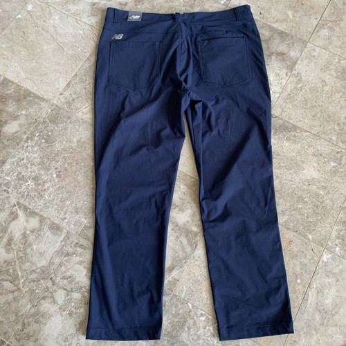 Pantaloni da golf uomo New Balance Performance All Motion Navy 38x30 4 vie elasticizzati - Foto 11 di 11