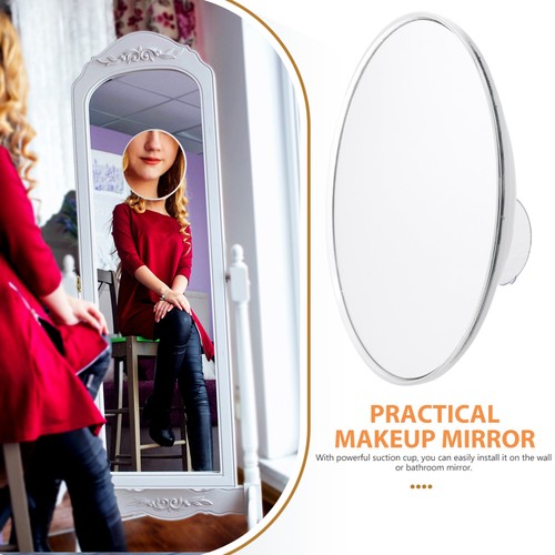 1Pc Bathroom Magnifying Mirror Suction Cup Mirror Practical Makeup - Bild 5 von 12