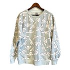 Sanrio Hello Kitty Cinnamoroll Aop Sweatshirt Xl Comic Cute Soft Pastel Whimsy