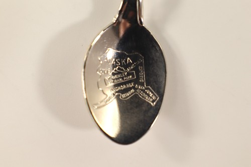 Fort Collector Spoons Souvenir Set of 3 Alaska China Town St Croix 1981 Vintage - Picture 11 of 13