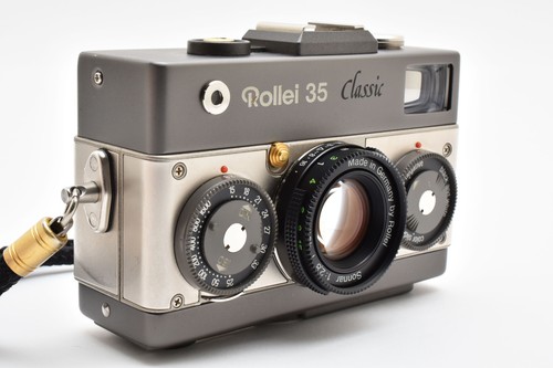 [Almost Unused with/ Case] Rollei 35 Classic 40mm f/2.8 Sonnar Film Camera JAPAN - Picture 18 of 24